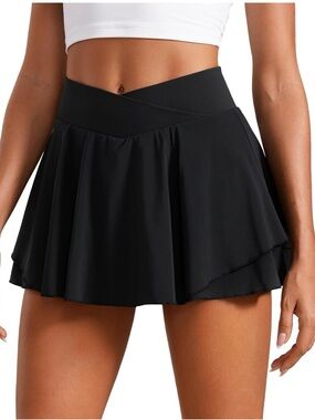 NWT CRZ Crossover High Waisted Tennis Skirt